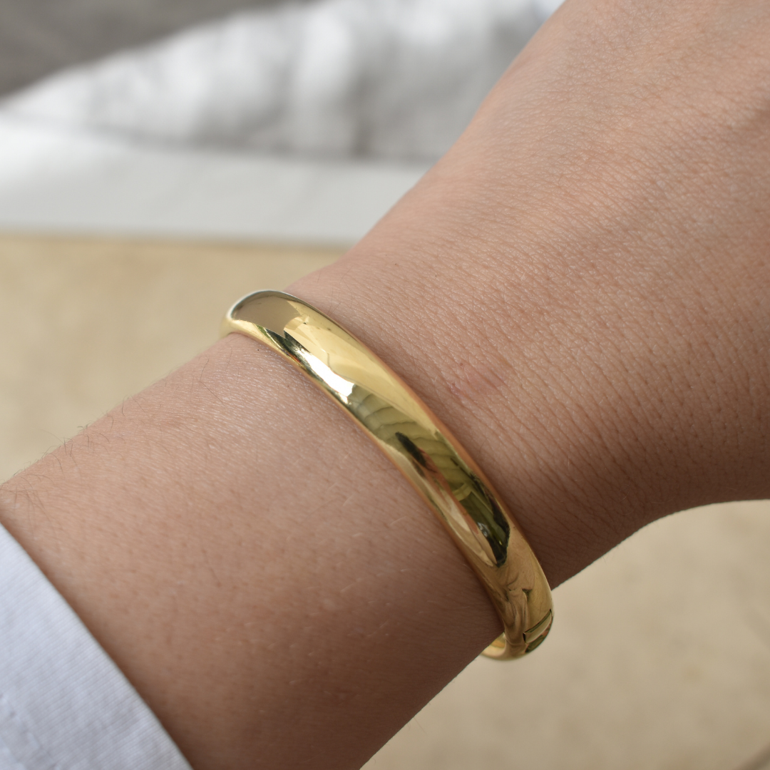 Solid Hinged Bangle